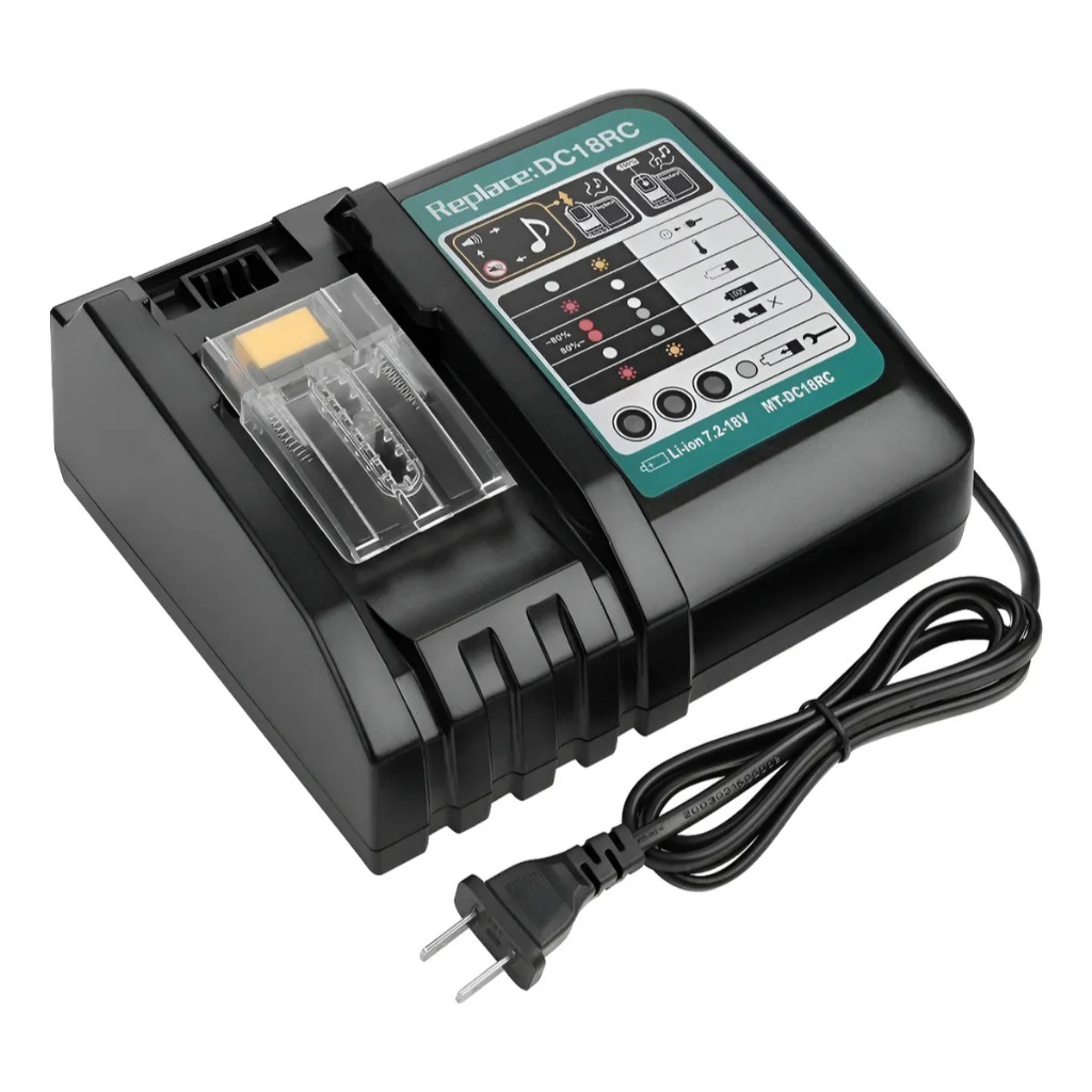 Carregador de Bateria Li-ion Hanabi DC18RA 14.4V-18V Universal Padrão Makita