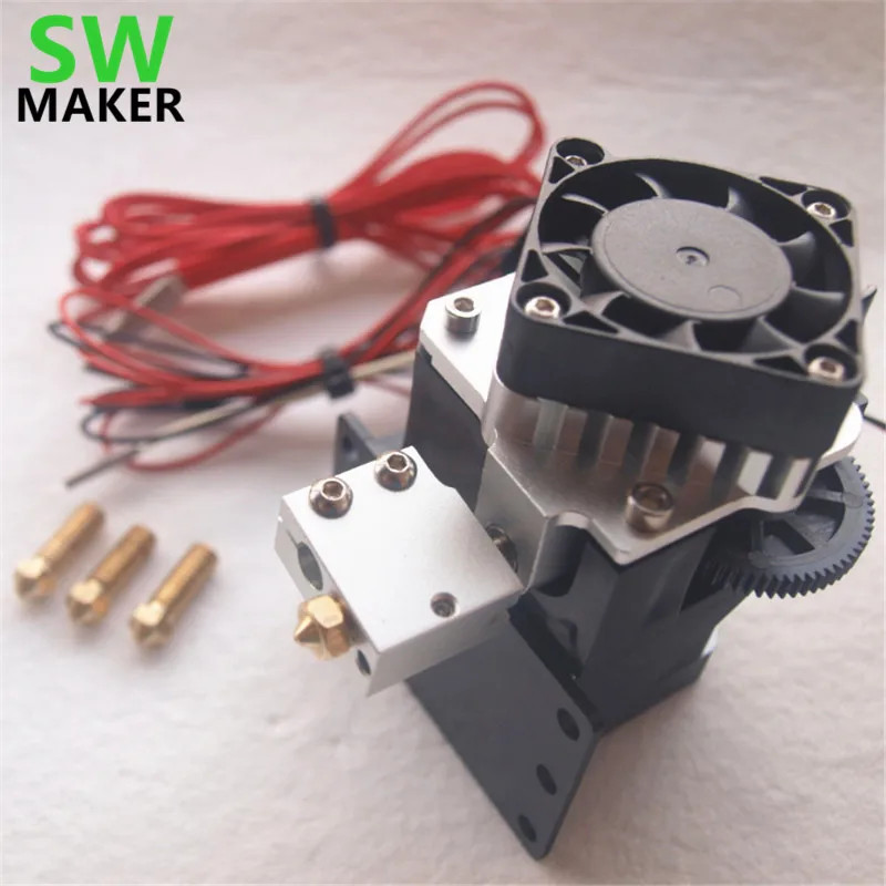 kit Extrusora Titan Aero Para 1.75mm/3mm 12V/24V 40W Volcano Conjunto hotend Impressora 3D reprap