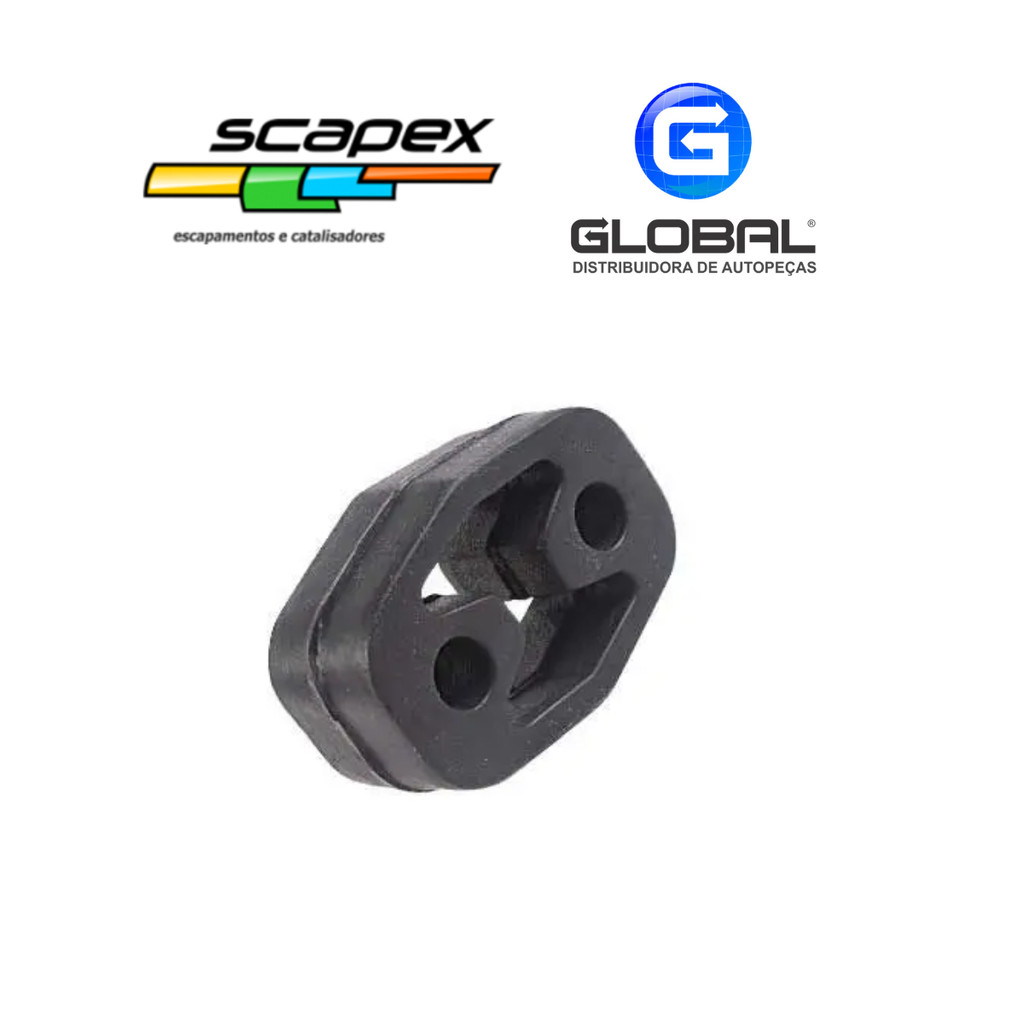 Coxim do Escapamento Gol g5 2009.../Voyage g5 2009.../Saveiro g5 2009.../Fox 2005.../Space Fox 05...