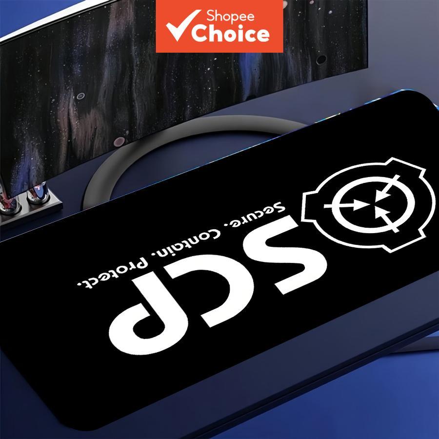 Fundação SCP Fundação de Contenção Segura Protegida, Mouse Pad de Jogos Estendido XXL