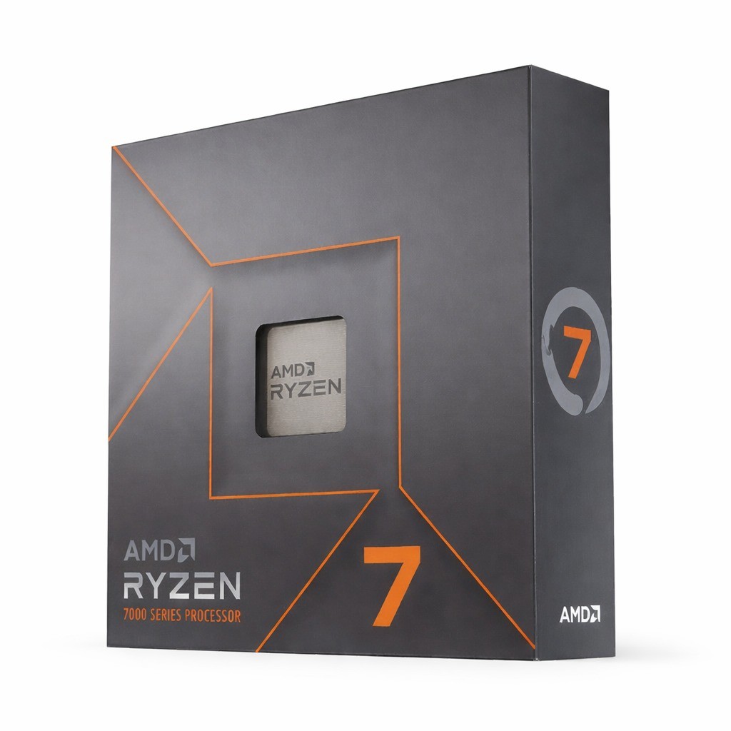 Processador Amd Ryzen 7 7700x 4.5ghz (5.4ghz) 40mb Cache 8 Nucleos 16 Threads Am5 Sem Cooler  |  100-100000591wof