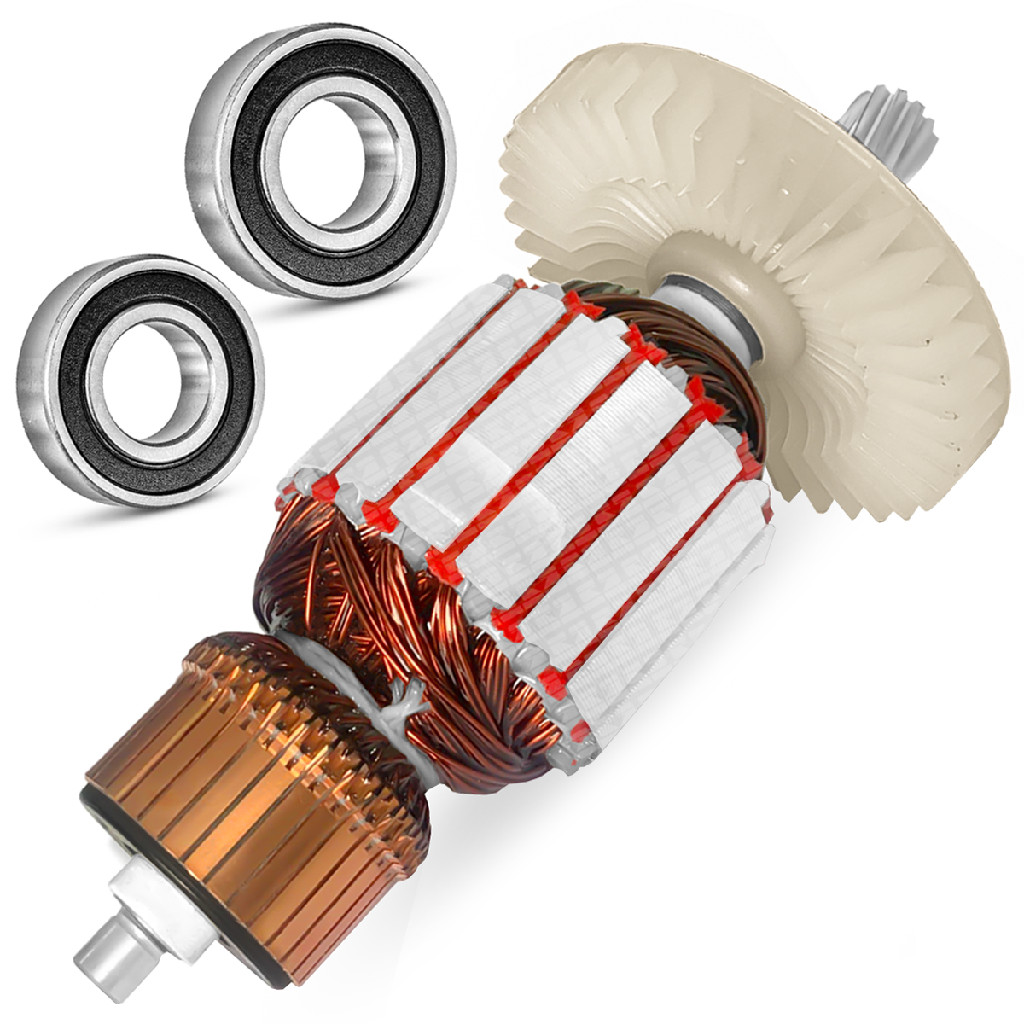 Induzido Rolamentos Compatível Serra Circular 5007N 220v
