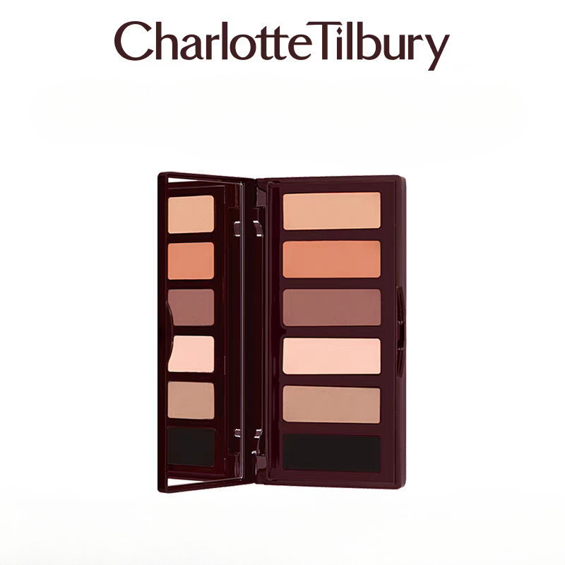 Charlotte Tilbury Disco De Sombra De Olho De Seis Cores Doce Coração Destaque Fosco Clareamento Natural Iluminador Fácil