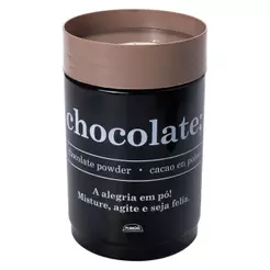 Pote Porta Chocolate em Pó 1,1 L Despensa Cozinha Plasútil