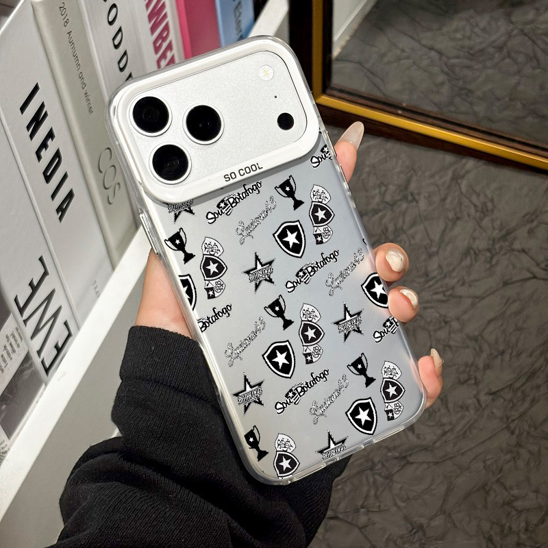 Capinha de celular Botafogo Futebol para iPhone  x xr xs max 12 14 15 16 17 pro max 17 Plus 16 E capa anti impacto