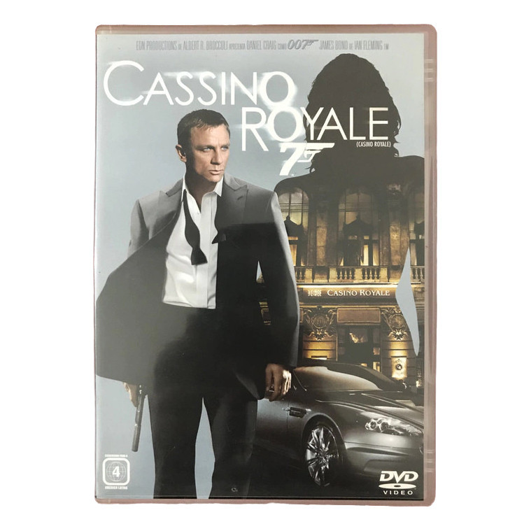 DVD Filme 007 Cassino Royale 2006 daniel Craig eva Green