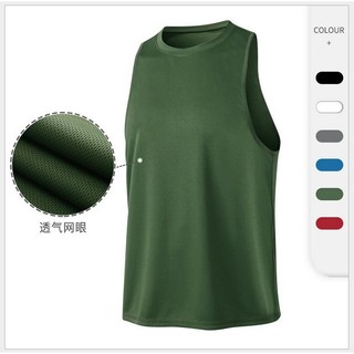 Colete esportivo solto masculino, Fitness, corrida, basquete, treinamento, sem mangas, respirável, secagem rápida