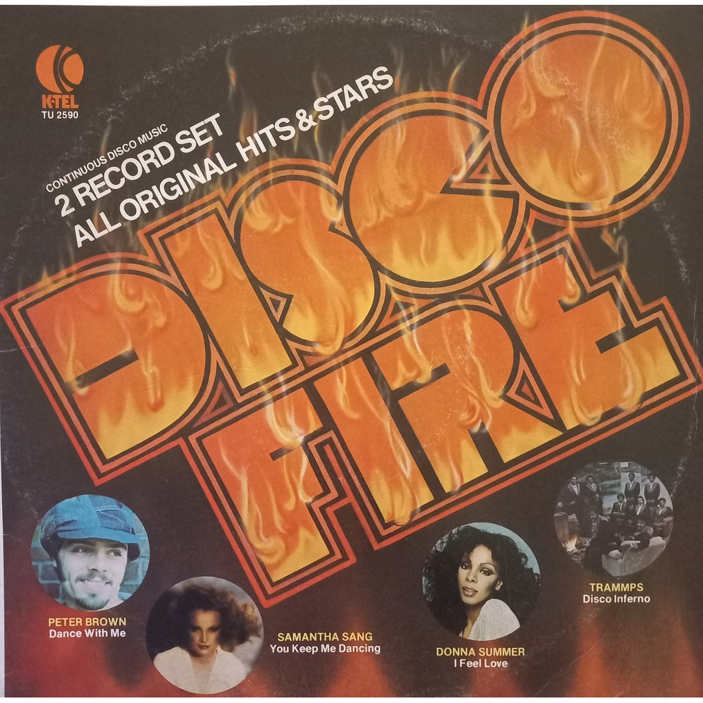 Lp  Disco Fire - Chic, K.C., Disco Inferno, Emotions, Brick