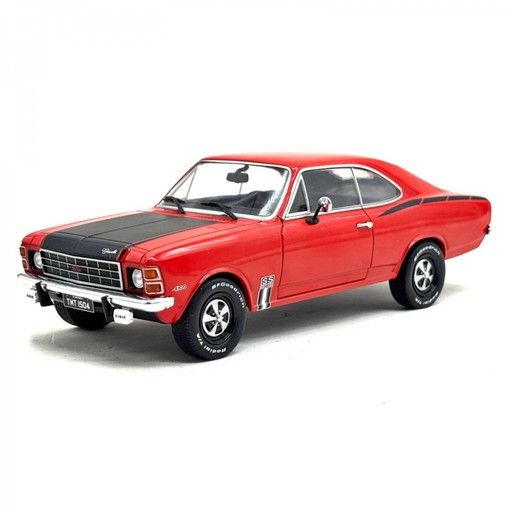 Miniatura Carro Chevrolet Opala SS (1975) - Vermelho - 1:24 - California Toys
