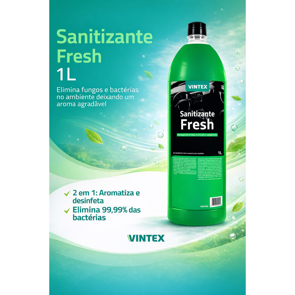 SANITIZANTE FRESH 1,5L VONIXX — imagem 2 de 2