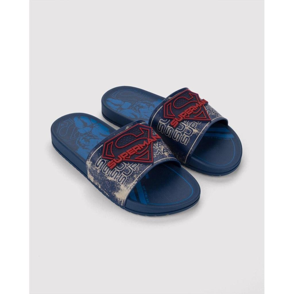 Chinelo Slide Infantil Grendene Kids Liga da Justiça Darkstep