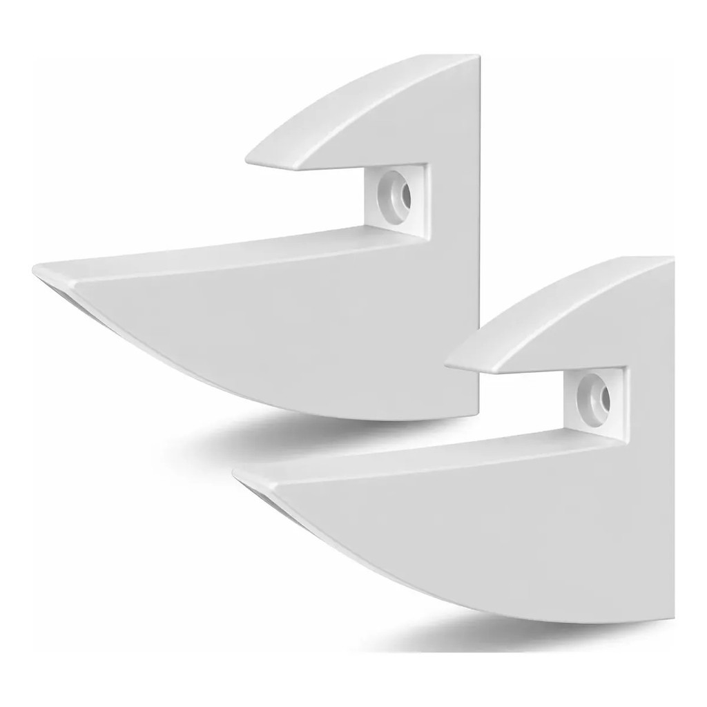 Kit 06 Suportes Bico De Tucano Para Prateleira De 15mm Suporte Reforçado