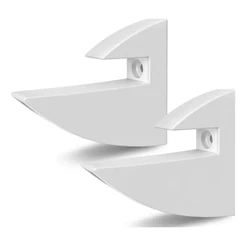 Kit 06 Suportes Bico De Tucano Para Prateleira De 15mm Suporte Reforçado