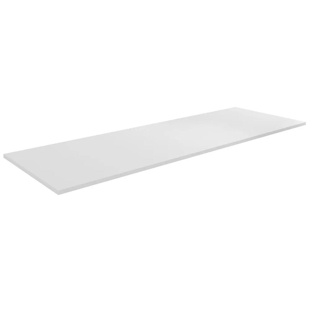 Tampo Para Balcão de Cozinha 160cm MDP Branco - AJL Móveis