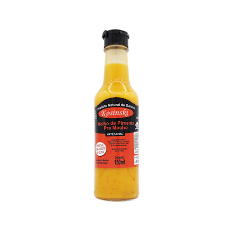 Kit 3 Molhosde Pimenta Pra Macho 150ml - Kosinski
