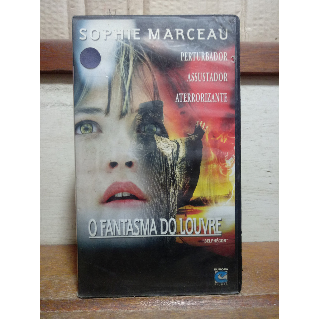 Vhs Vhs O Fantasma Do Louvre - Sophie Marceau