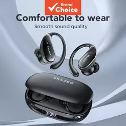 ERAZER XT80 Pro Fone de Ouvido Bluetooth 5.4 ANC Cancelamento de Ruído Fones de Ouvido Esportivos IPX7 Microfone de