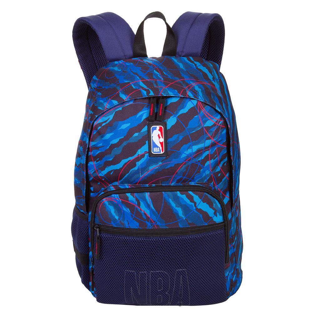 Mochila Grande NBA Legend - Azul em Oferta na Shopee