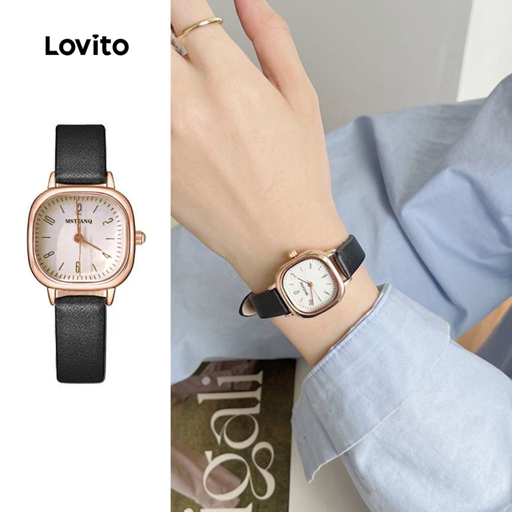 Lovito  Relógio Casual Simples de Quartzo LFA108142 em Oferta na Shopee