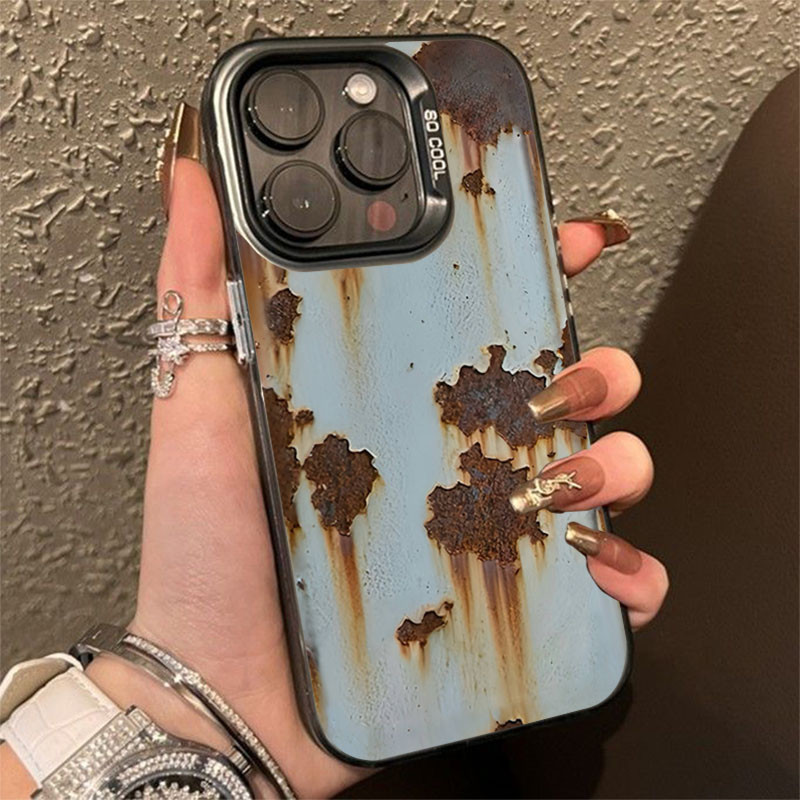 Capa Para Redmi Note 14 Pro 13 12 11 10 12S 14C 13C 12C 10C POCO X7 X6 C75 C65 Ferro Oxidado em Chapa em Oferta na Shopee