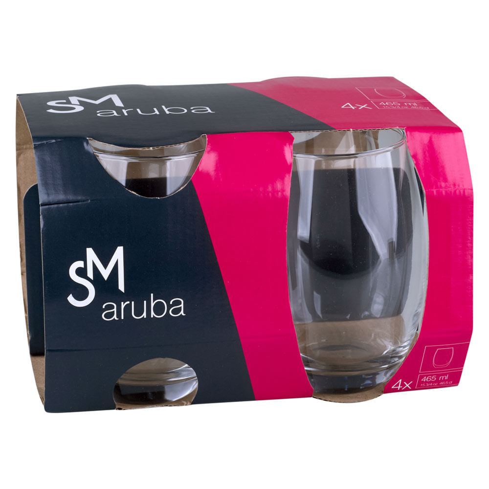 Detalhes do Jogo de Copos Aruba c/4 465ml Nadir