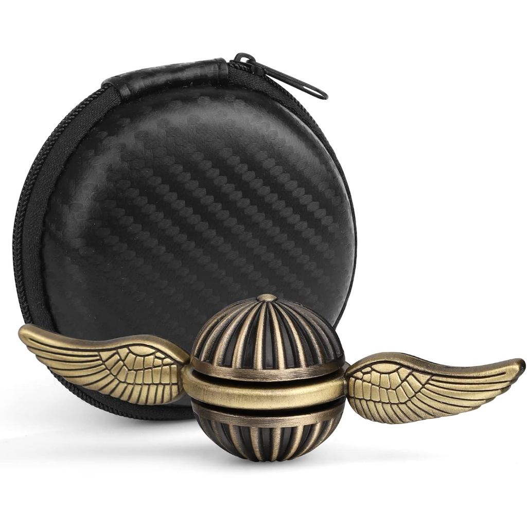 Spinner de Mão em Latão para Crianças e Adultos, Brinquedo Giratório de Metal para Alívio da Ansiedade, Redução do Tédio