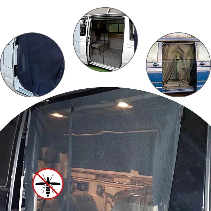 Tela Do Pára-Sol Carro Porta Traseira Mosquiteiro Tronco Malha De Ventilação Para Ferramentas De Acampamento Cortinas UV