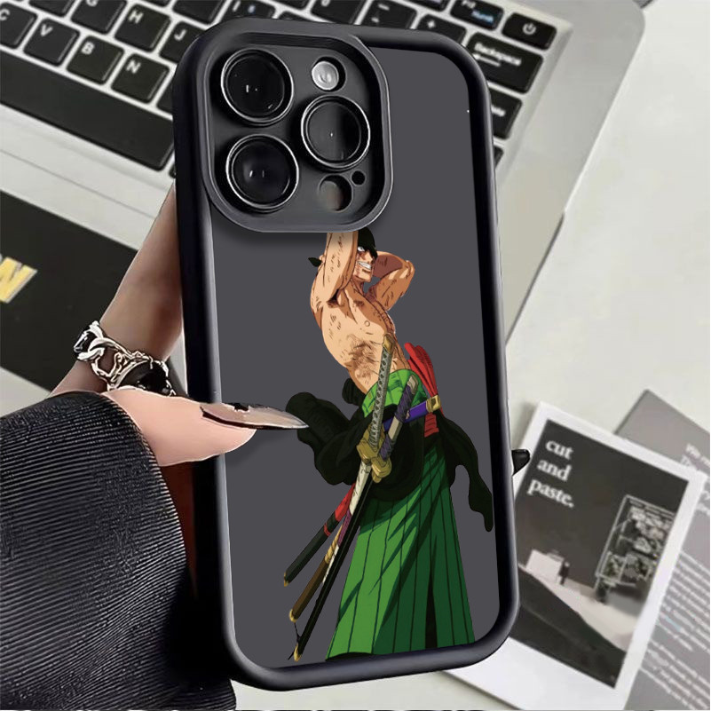 Capinha Capa Silicone Zoro Redmi POCO X 5 6 7 M4 Pro Note 10 11 12 13 14 15 C S Pro 11a A5 Mi Lite 4 5g POCO F7