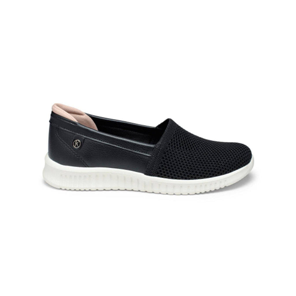 Tênis Feminino Calce Fácil Slip On Malha Sintético Casual Confortável Macio Original Kolosh em Oferta na Shopee