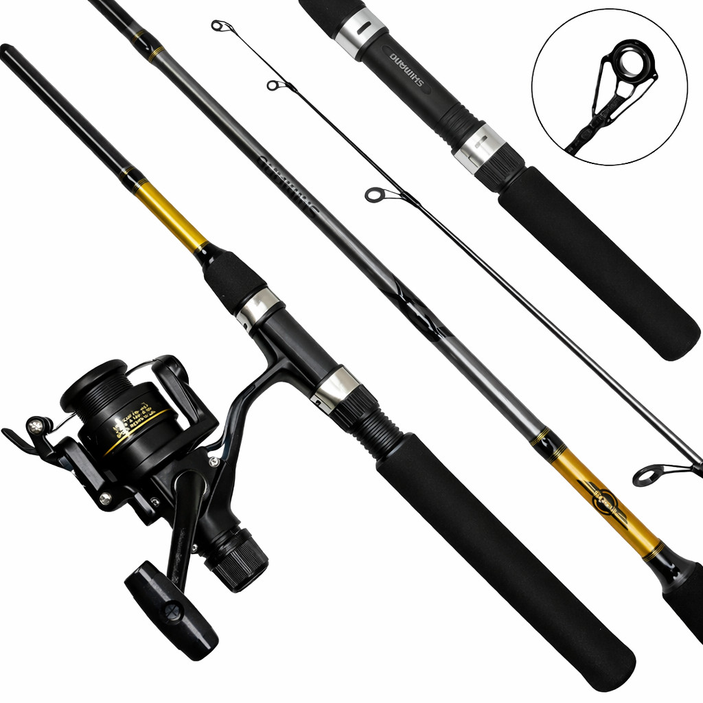 KIT DE PESCA PESCARIA CONJUNTO ULTRA LIGHT LEVE SHIMANO COMPLETO VARA FX 1.50M 1-4LB E MOLINETE SHIMANO IX 1000R
