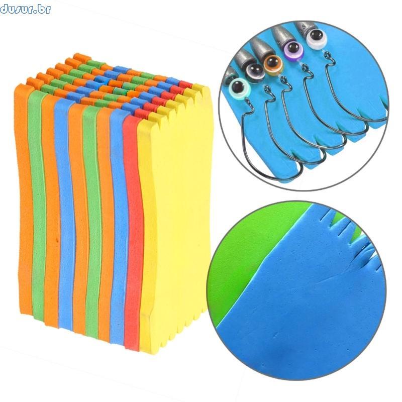 dusur9 10 Peças Acessório Carretel Pesca Suporte Linha Placa Enrolamento Carretéis Gancho Snelled