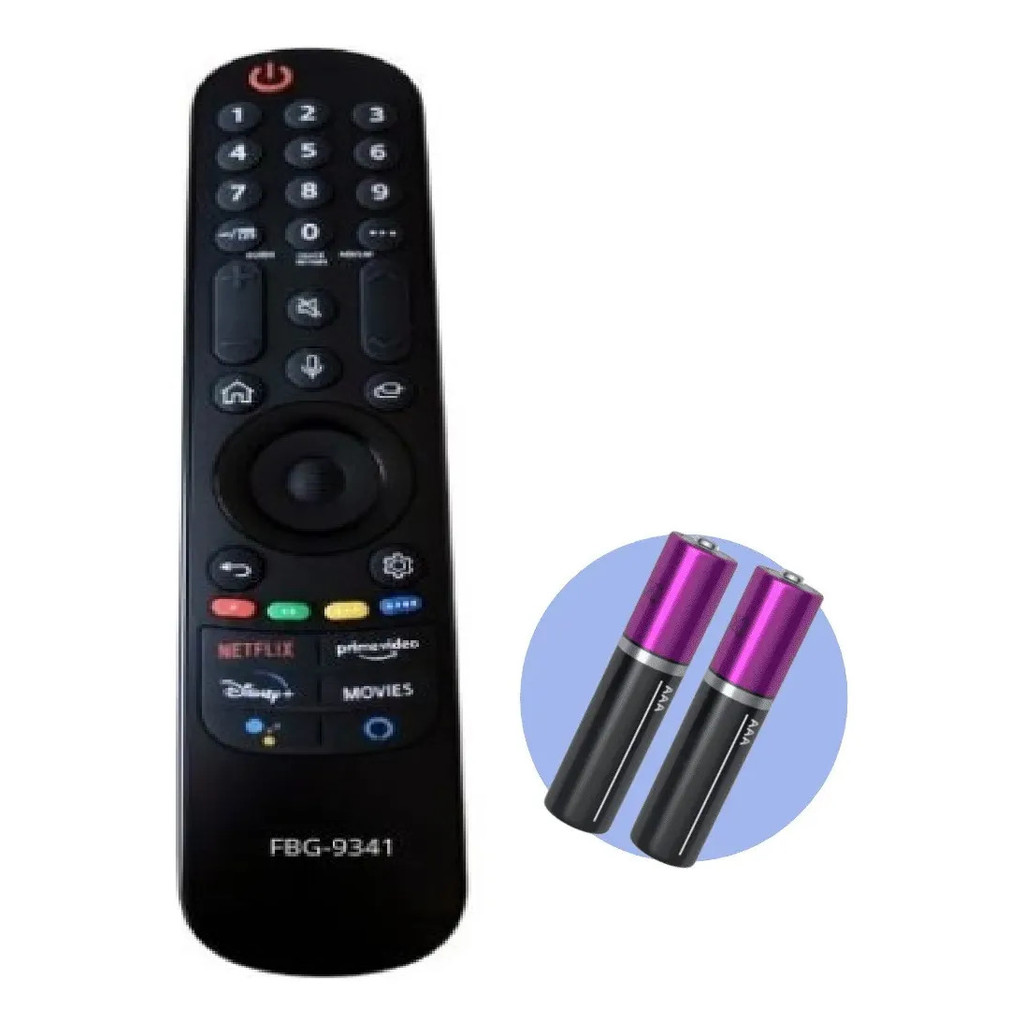 Controle Remoto Smart Compatível Com LG C/voz - Modelo-9341
