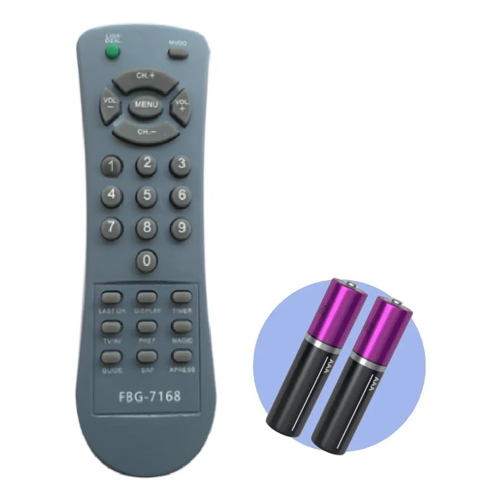 Controle Remoto Compatível Com Tv Philco - Modelo Fbg-7168