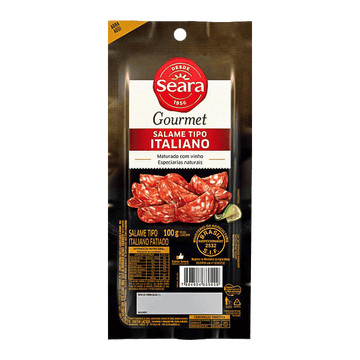 Salame Tipo Italiano Fatiado Seara Gourmet