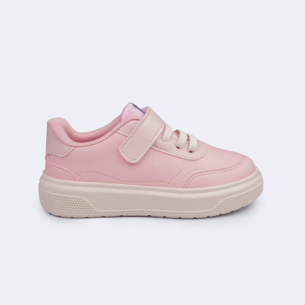 Tênis Infantil Menina Casual Recortes com Textura Pampili
