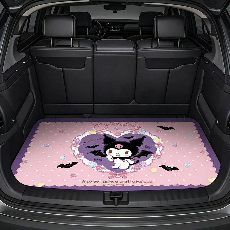 Diatom Ooze Dos Desenhos Animados Tapete De Tronco De Carro Antiderrapante Absorvente Resistente À Sujeira Universal Almofada Protetora rUWc