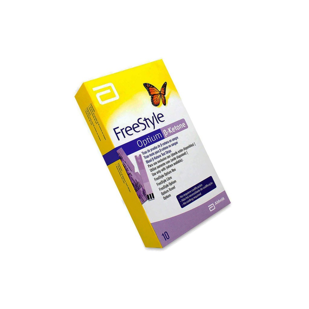 Tiras De Cetose / Cetona Freestyle Optium - 10 Tiras Optium Cor Neutro