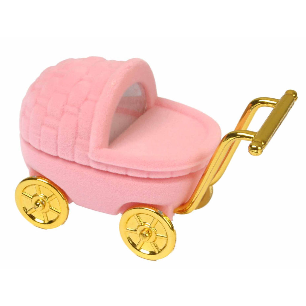 Estojo para Joias Infantis Carrinho de Bebe (anel)