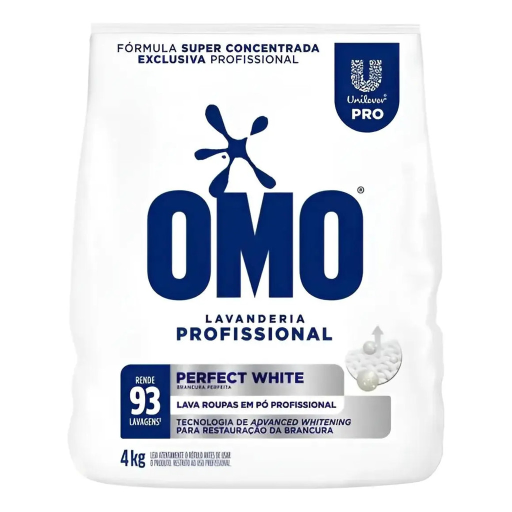 Sabão Em Pó Omo Perfect White 4kg