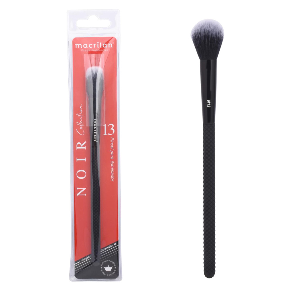 Pincel Macrilan N13 Para Iluminador Linha Noir