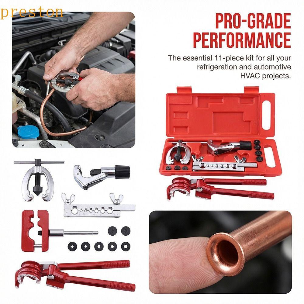 Kit De Alargamento De Tubo PRESTON , Multifuncional De 7 Furos , Conjunto De Ferramentas De Cobre Para Ferramenta De Dob