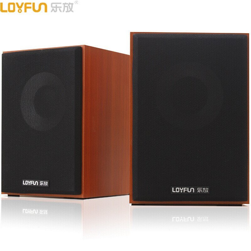 Caixa de som de madeira LeFang M30 para computador, USB2.0, multimídia, estéreo, mini caixa de som para casa, fabricante