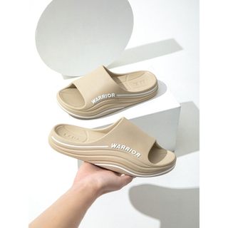 Puxar para trás chinelos feminino verão pisando na merda sentimento eva sola grossa interior casa banheiro Anti-deslizam