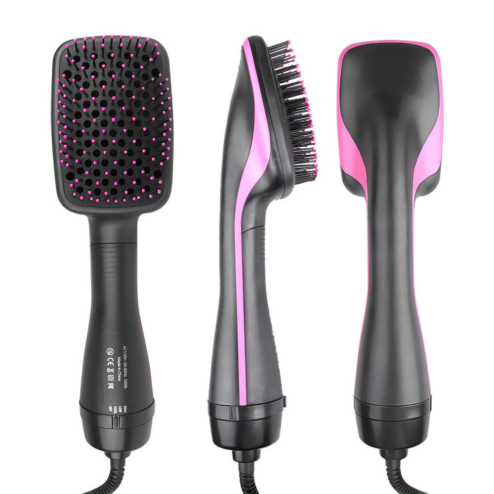 Escova Secadora e Alisadora Soft Brush para Secar Modelar e Alisar Cabelos 110V-220V