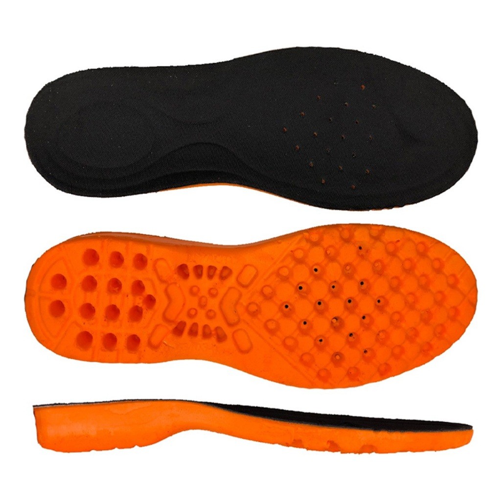Palmilha Ortopédica Gel Silicone Conforto  Não Deforma Esporão Fascite Plantar Respirável,pu