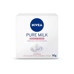Sabonete em Barra NIVEA Pure Milk Sensitive 90g