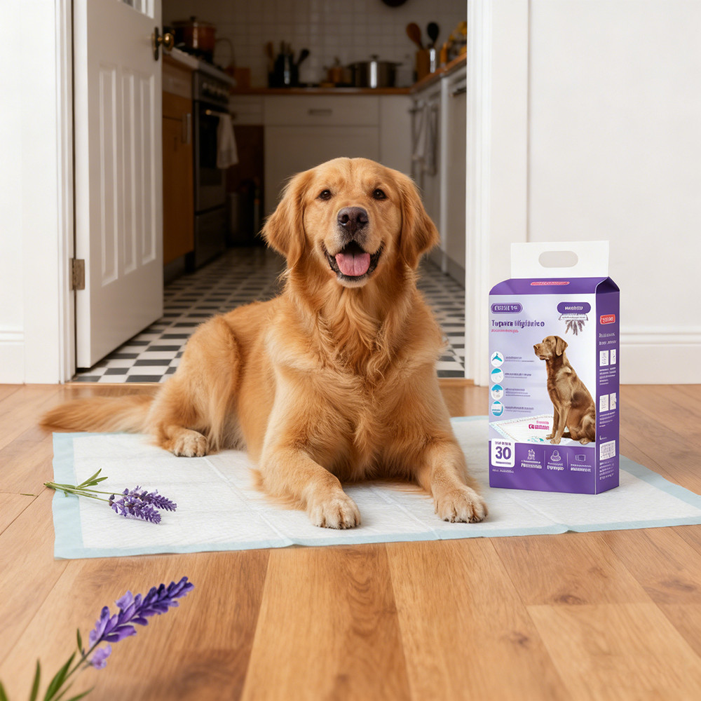 Newpet Tapete Higienico Confort Pads 80x60cm Para Caes Cachorro e Gatos com 30 Unidades Lavanda -com Borda Sem fugas em Oferta na Shopee
