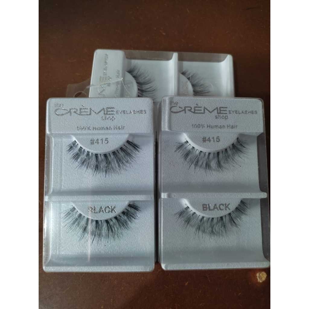 Kit com 5 Unidades de Cilios Postiço The Creme Shop - #415 - #217 - #213 - #747M - #747L - Novo
