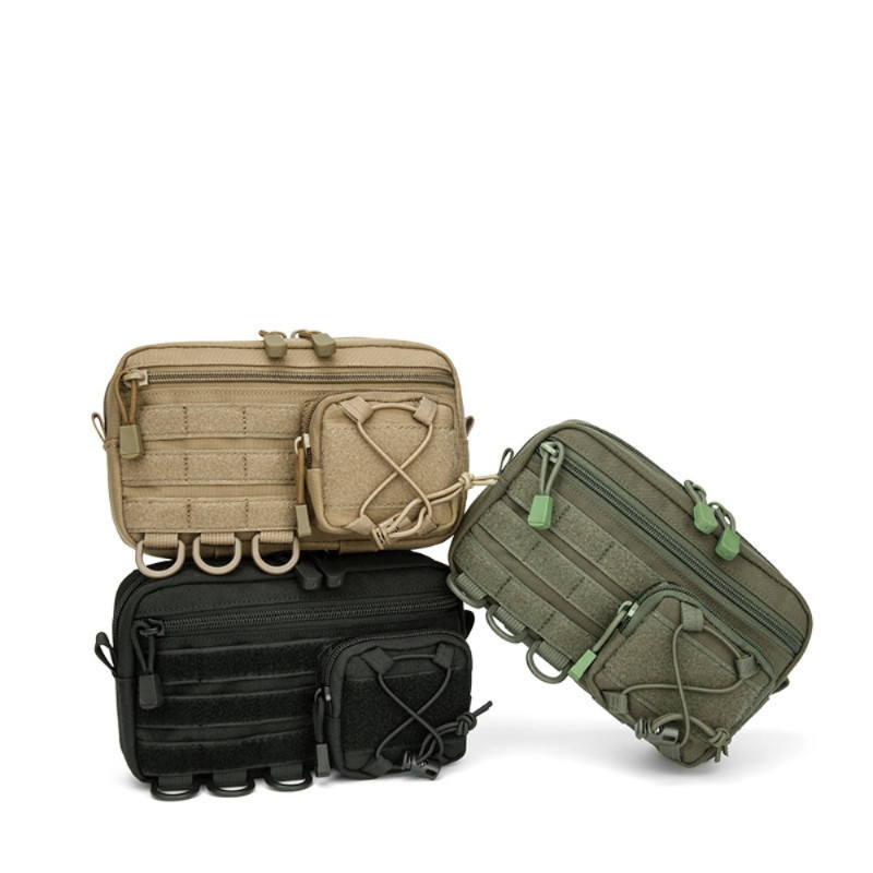 LUC Outdoor EDC Saco De Armazenamento De Ferramentas De Emergência molle Função Acessório De Telefone Celular
