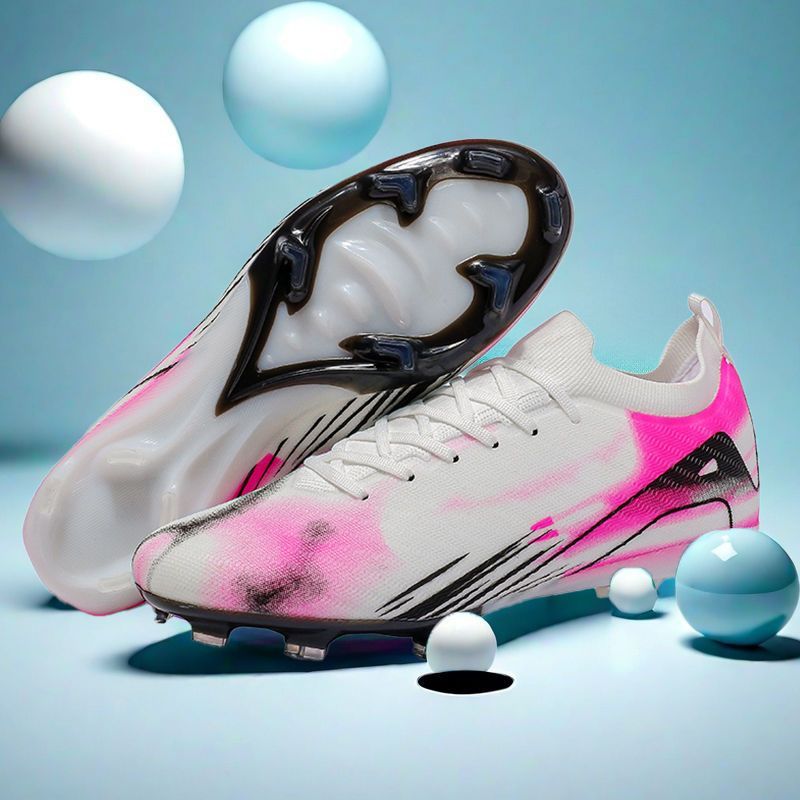 Botas de futebol Bootball longo pico almofada de ar Muba FG masculino feminino alto baixo treinamento tênis de competiçã